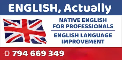'ENGLISH, Actually' School of English.
